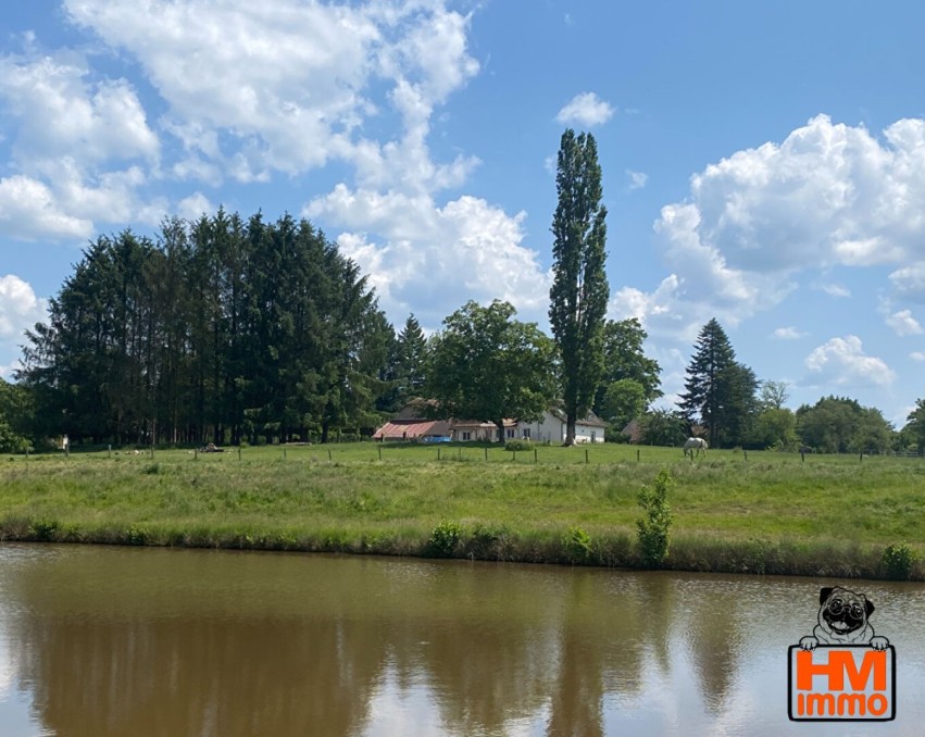 Maison de 6 pièces de 180 m² avec lac d'1 hectare, étang